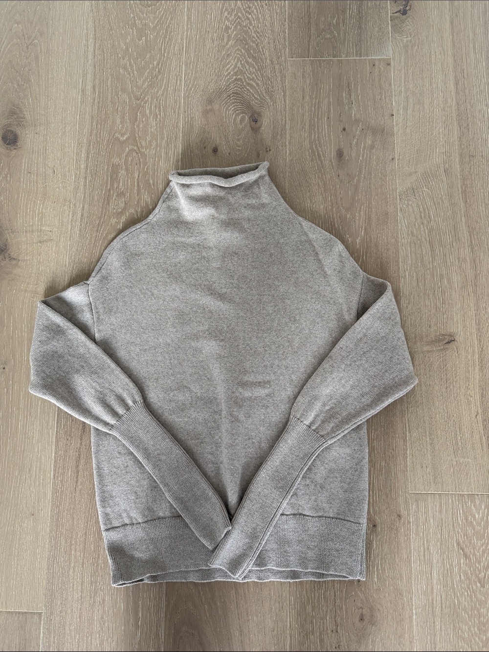 Wilfred Taupe Turtleneck Sweater